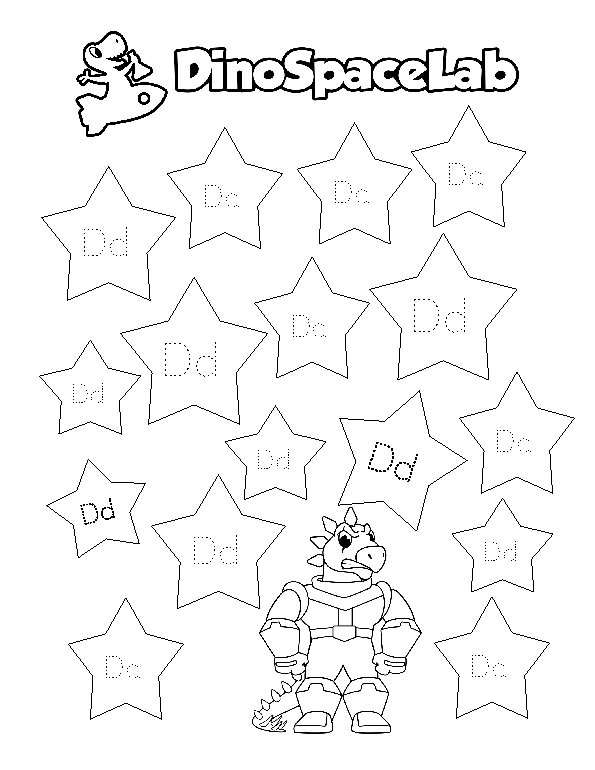 Tracing Letters A-E 4 Preschool Worksheet