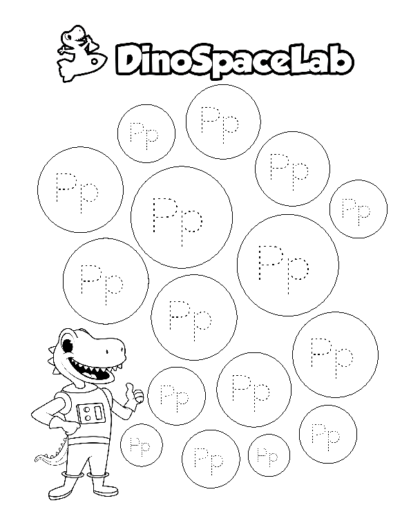 Tracing Letters P-T 1 Preschool Worksheet