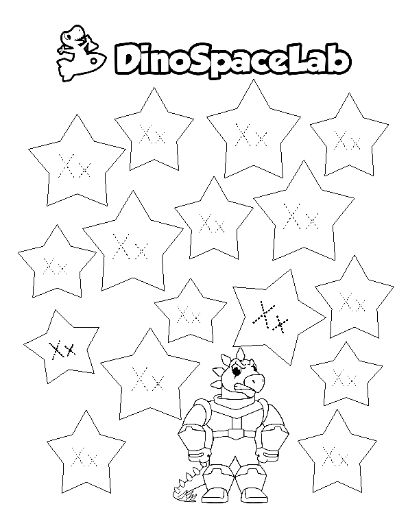 Tracing Letters U-Z 4 Preschool Worksheet