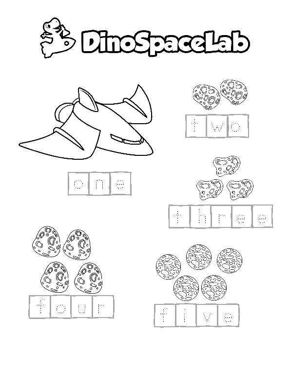 Counting Numbers 1-5 9 Preschool Worksheet