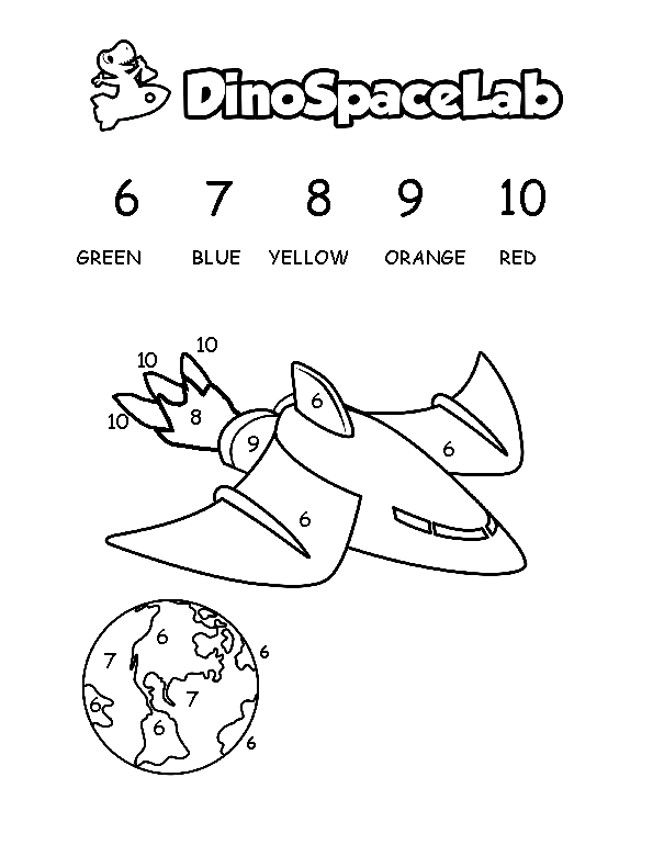 Counting Numbers 6-10 12 Preschool Worksheet