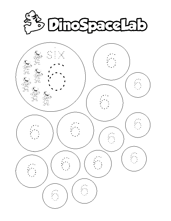 Counting Numbers 6-10 2 Preschool Worksheet