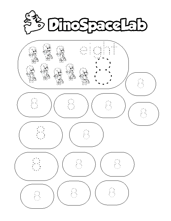 Counting Numbers 6-10 4 Preschool Worksheet