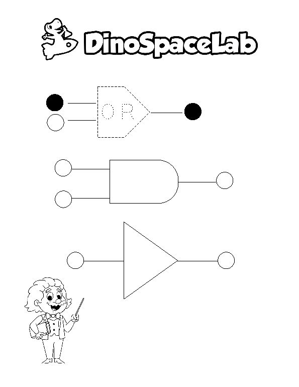 Logic Gates 8 Preschool Worksheet