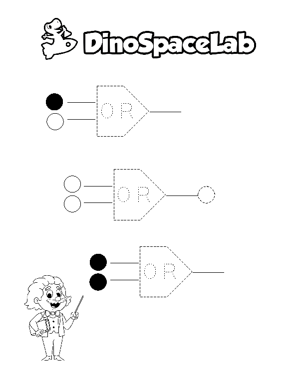 Logic Gates 10 Preschool Worksheet