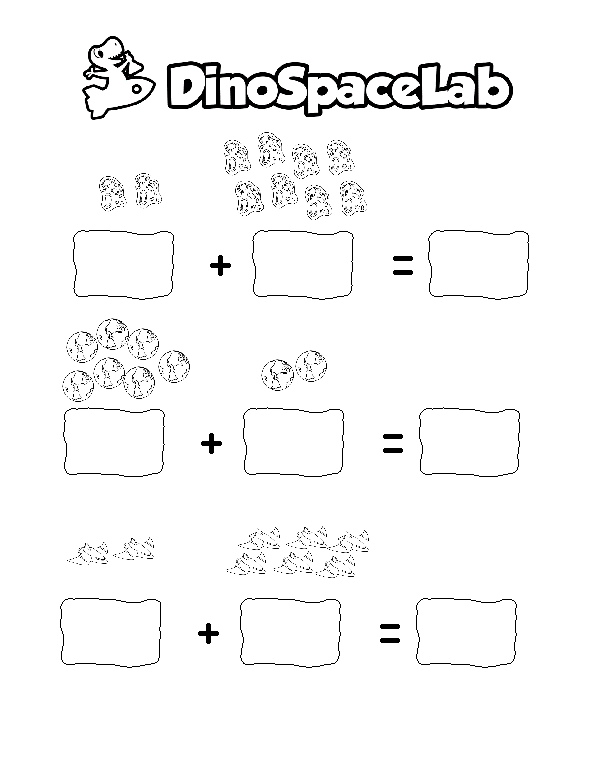 Addition 6-10 10 Preschool Worksheet