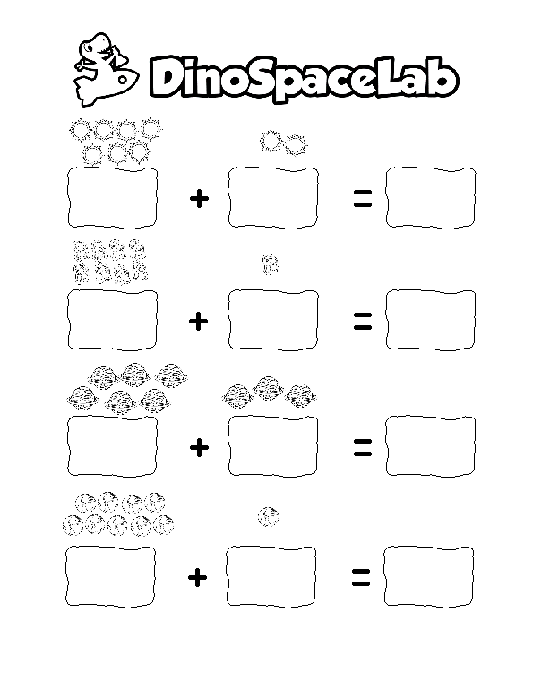 Addition Visual 7 Preschool Worksheet