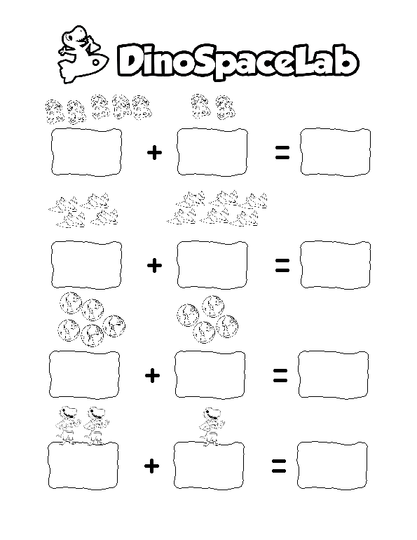 Addition Visual 8 Preschool Worksheet