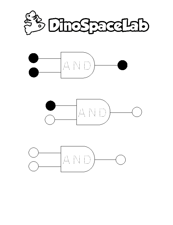 Logic Gates 6 Preschool Worksheet