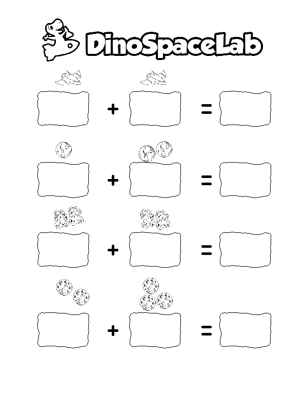 Addition 1-5 10 Preschool Worksheet