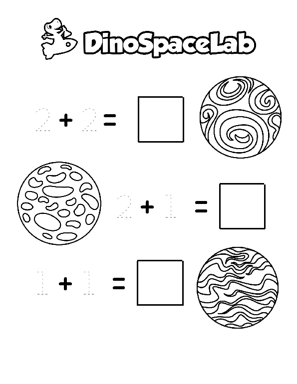 Addition Intro 10 Preschool Worksheet