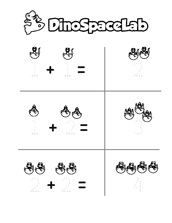 Addition Intro 2 Preschool Worksheet