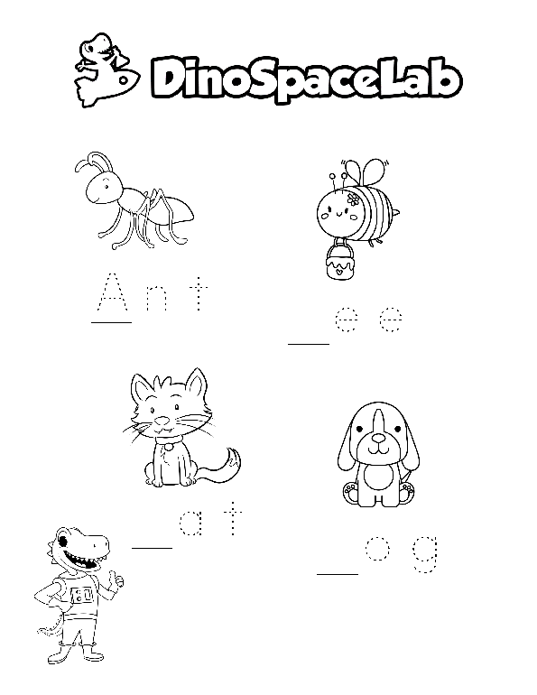 Tracing Words 2 8 Preschool Worksheet