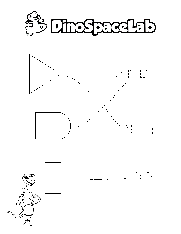 Logic Gates 2 Preschool Worksheet