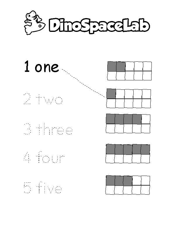 Counting Numbers 1-5 8 Preschool Worksheet